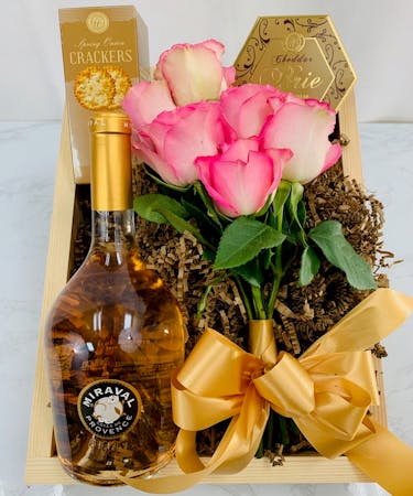 Rosé and Roses Gift Box