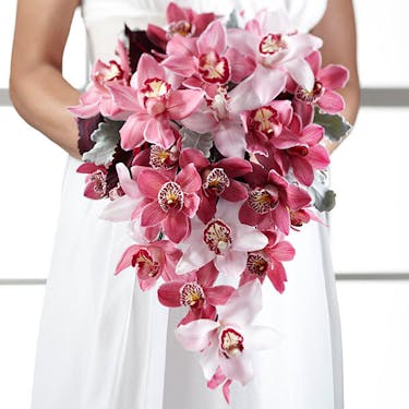 Pink Mink Pink Wedding Bouquet Orchids Fort Worth Tx Bice S Florist