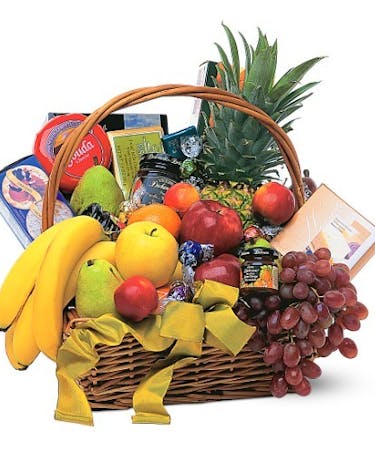 A Gourmet  Fruit Basket